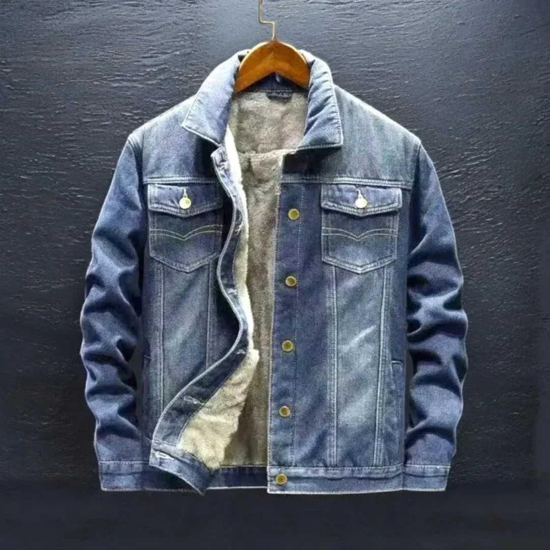 Isaías | Lined Denim Jacket