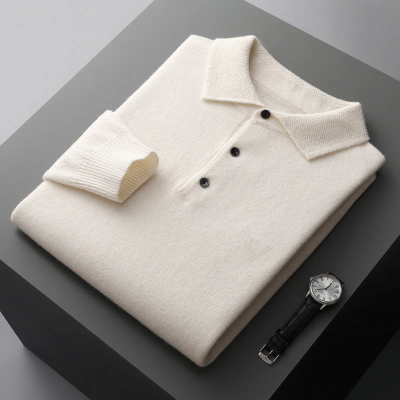 Isidore® | Cashmere Polo Shirt