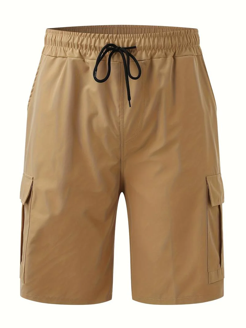 Isidoro® | Casual, Solid Shorts With Pockets - Image 10