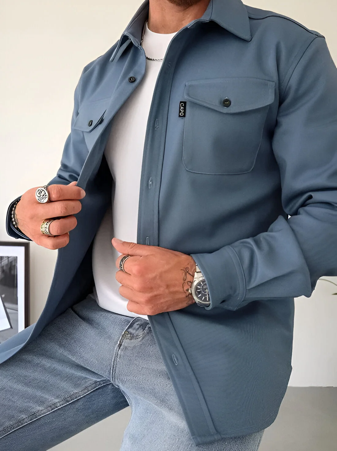 Ismael® | Comfortable Shirt Jacket - Image 6