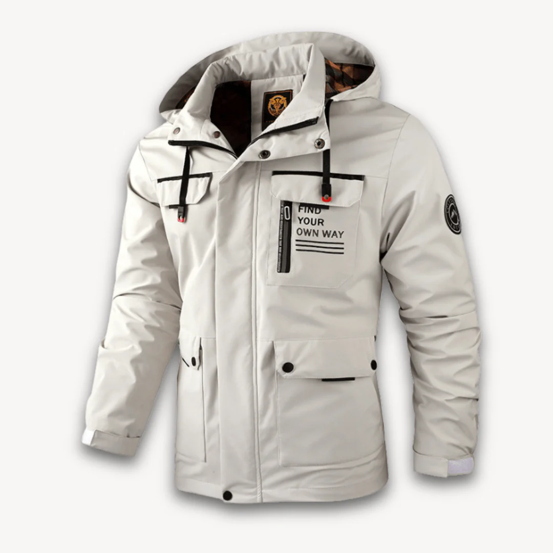 Israel® | Men’s Winter Jacket with Checked Lining