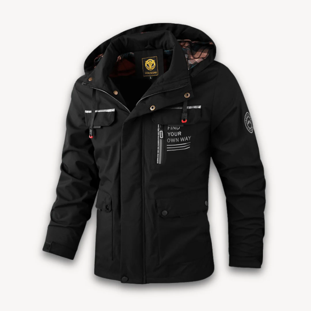 Israel® | Men’s Winter Jacket with Checked Lining - Image 5