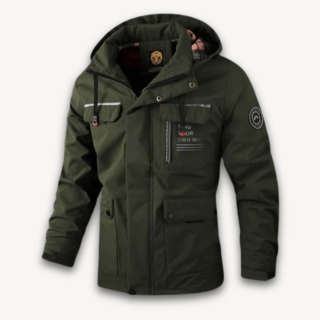 Israel® | Men’s Winter Jacket with Checked Lining - Image 6