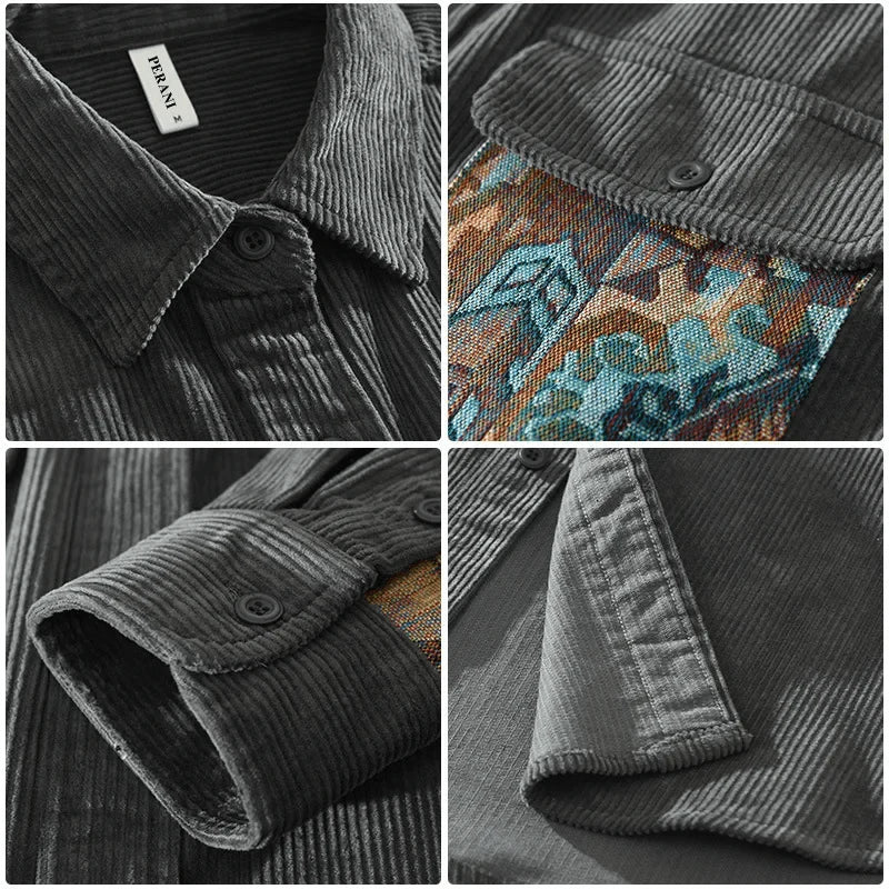 Iván® | Comfortable Shirt With Patchwork Design - Image 6