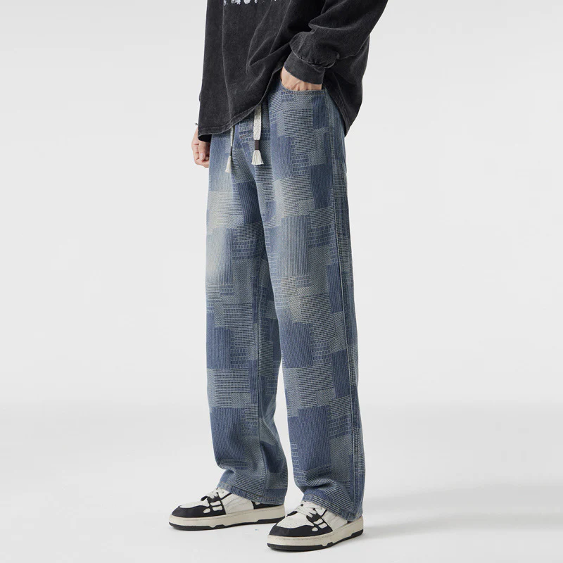 Iván® | Patchwork Denim Joggers