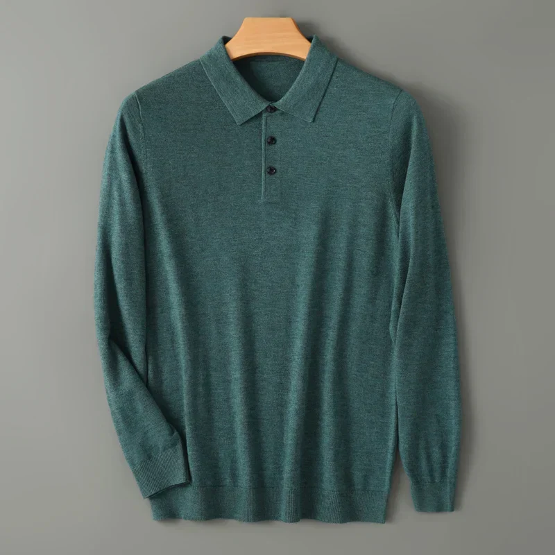 James® | 100% Merino Wool Polo - Image 8