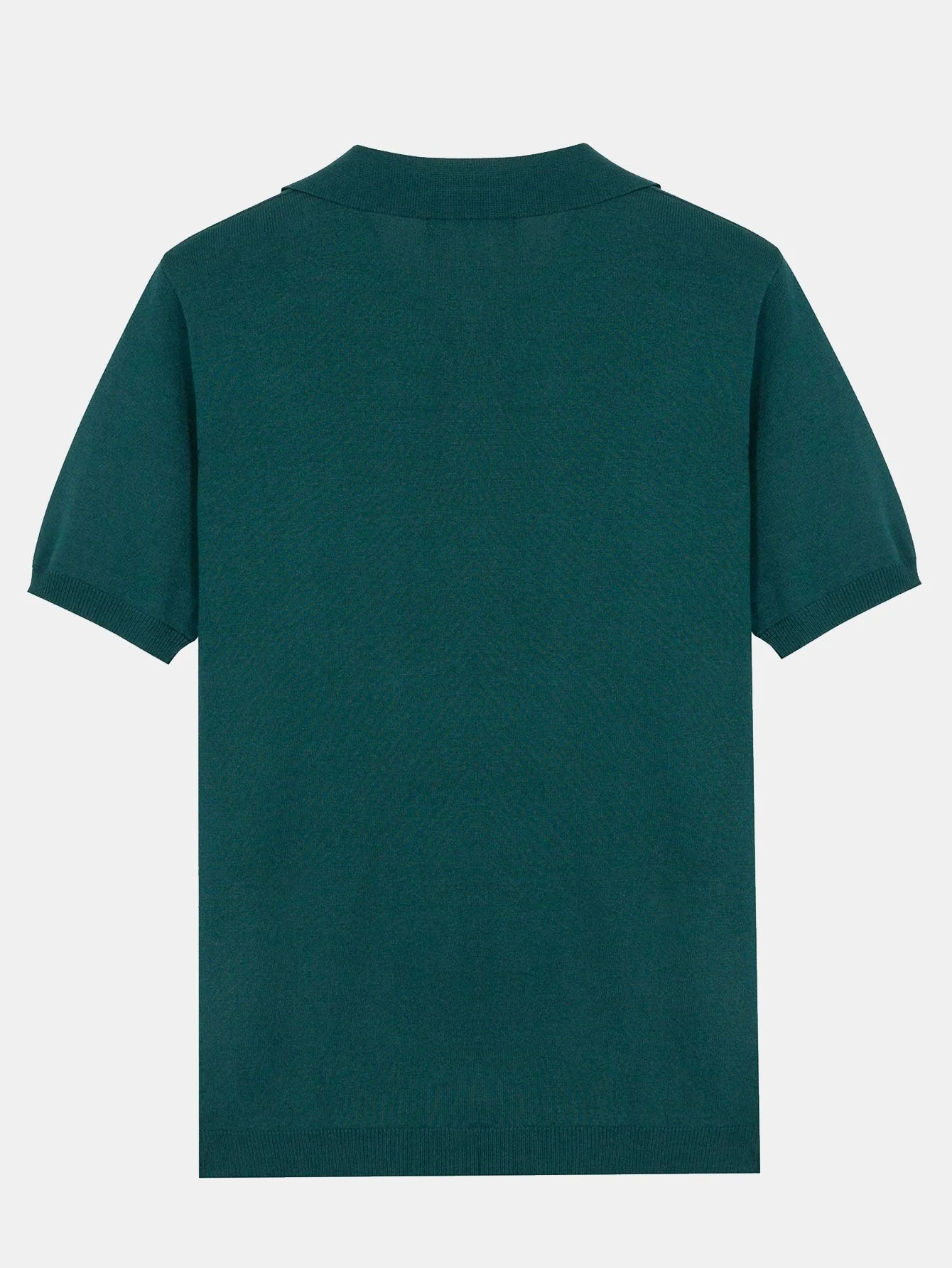 Jasper | Striped Short Sleeve Button Up Sweater Polo - Image 2