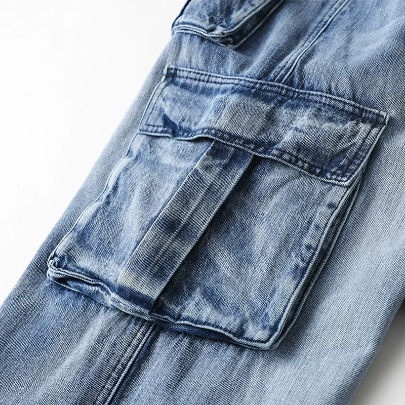 Javier® | Denim Cargo Jeans - Image 12