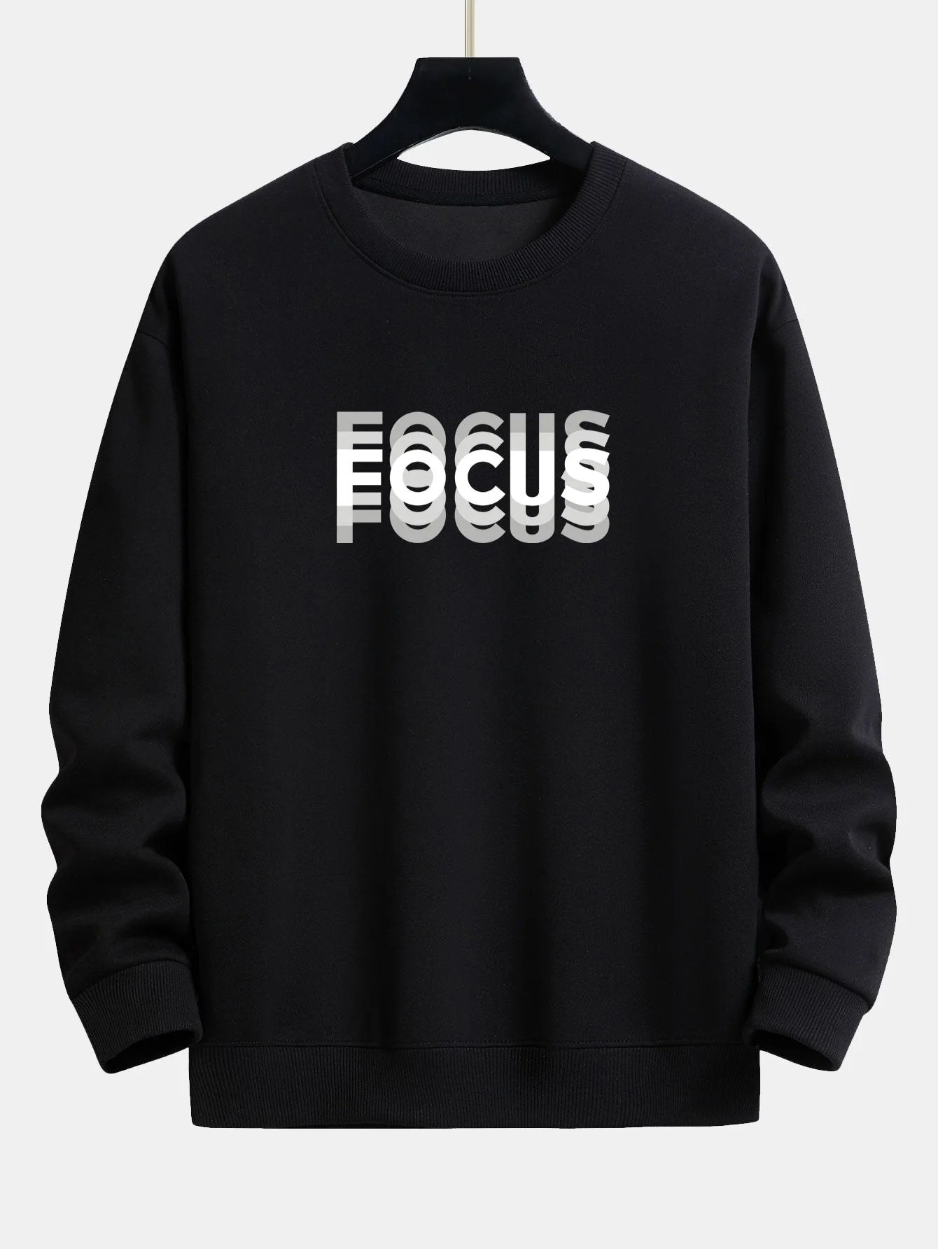 Javier® | Focus Print Relax Fit Sweatshirt