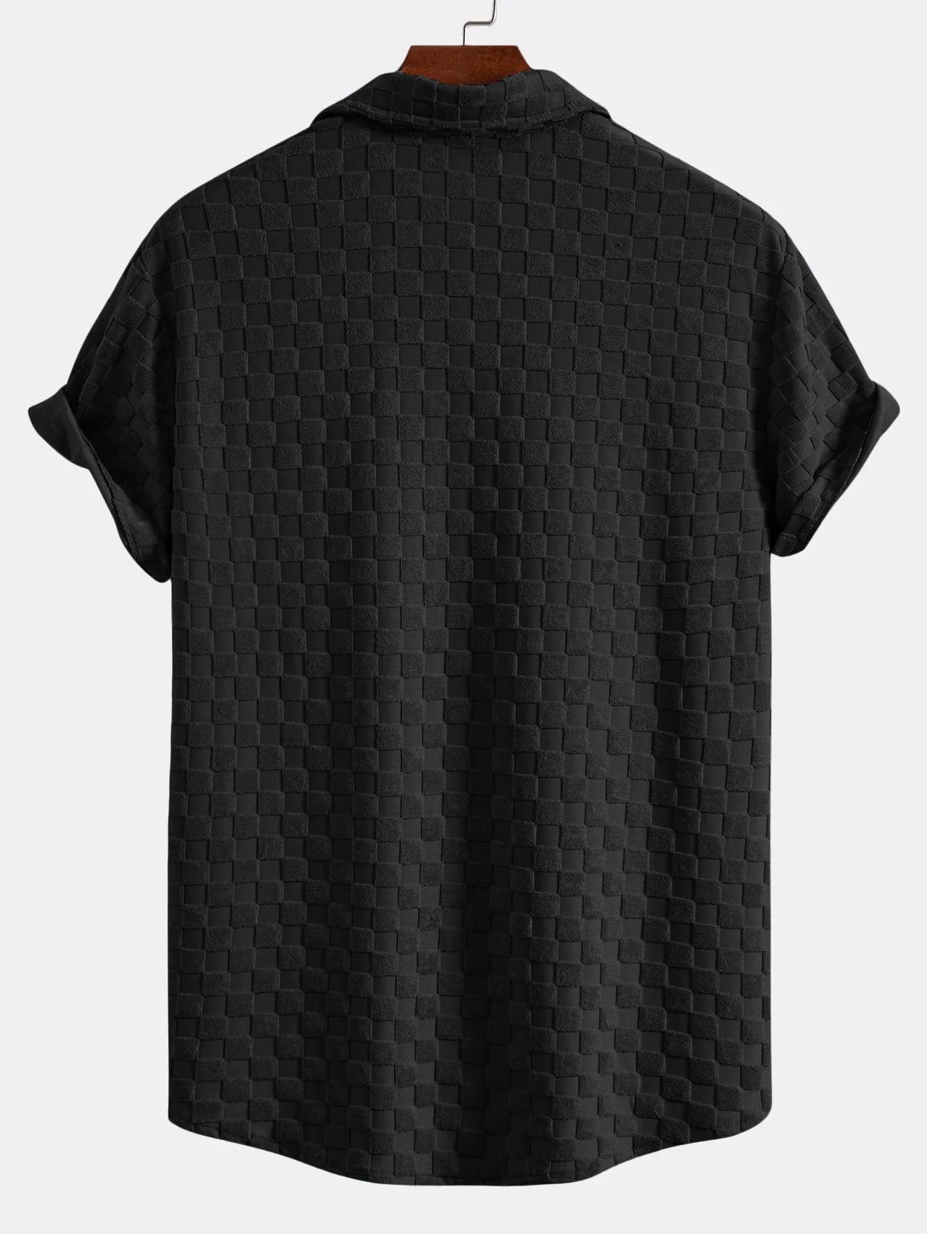 Jerome® | Checkerboard Terry Shirt & Shorts - Image 13