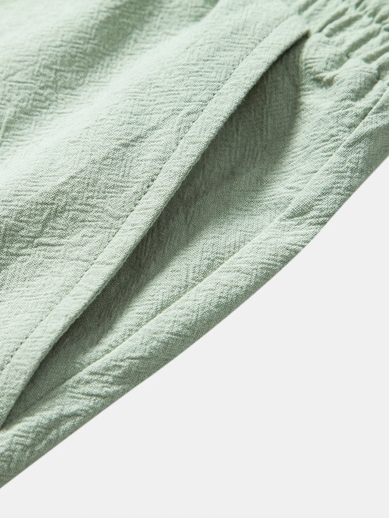 Jerome® | Textured Cotton Revere Shirt & 5" Shorts - Image 22