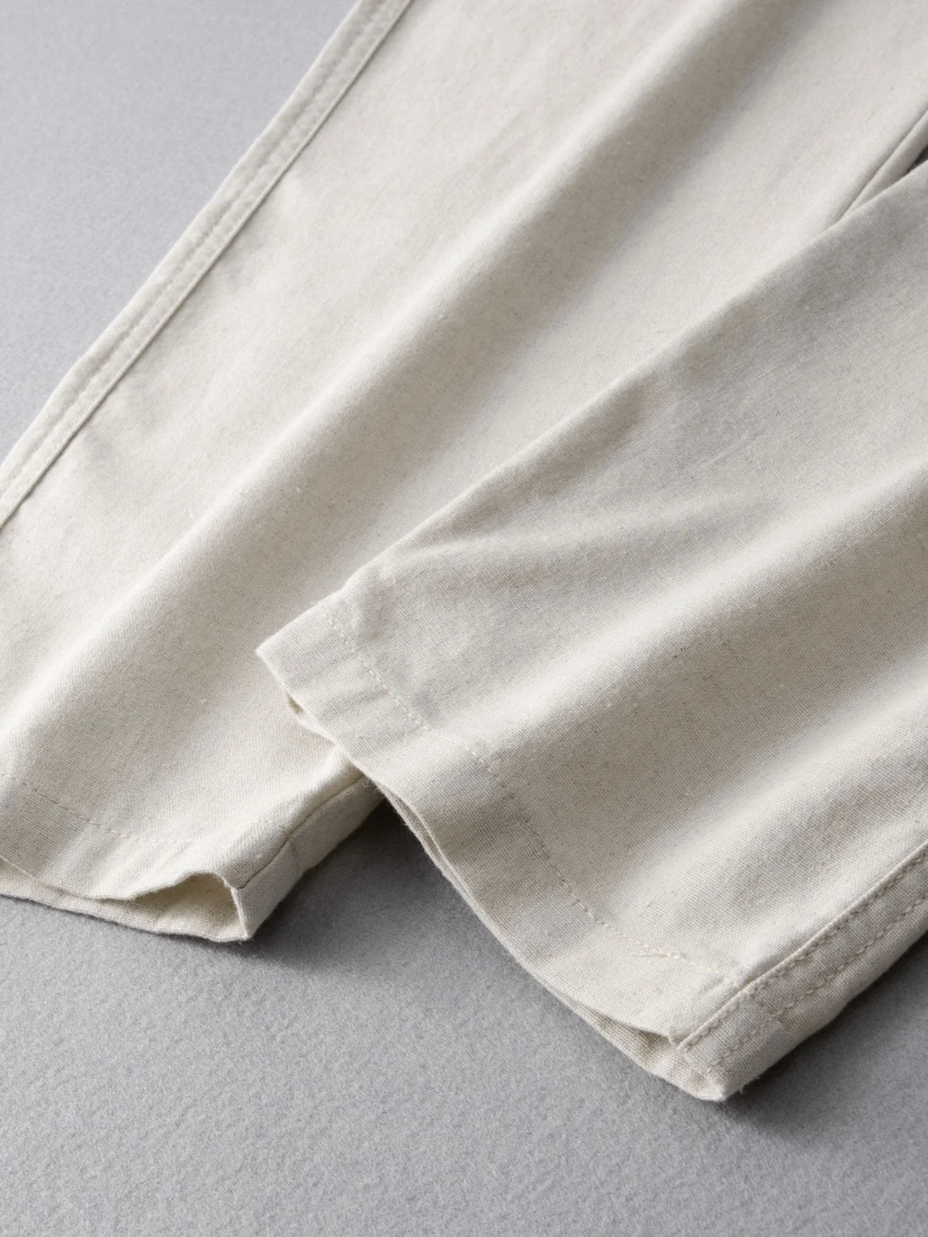 Jesús® | Floral Jacquard Textured Cuban Shirt & Straight Leg Linen Pants - Image 13
