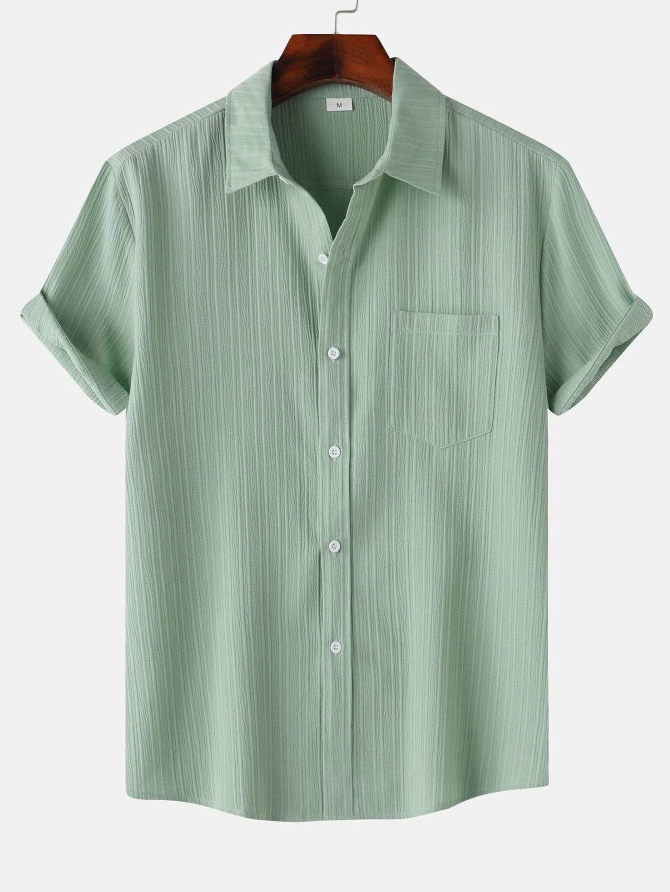 Joaquín® | Textured Button Up Shirt - Image 5