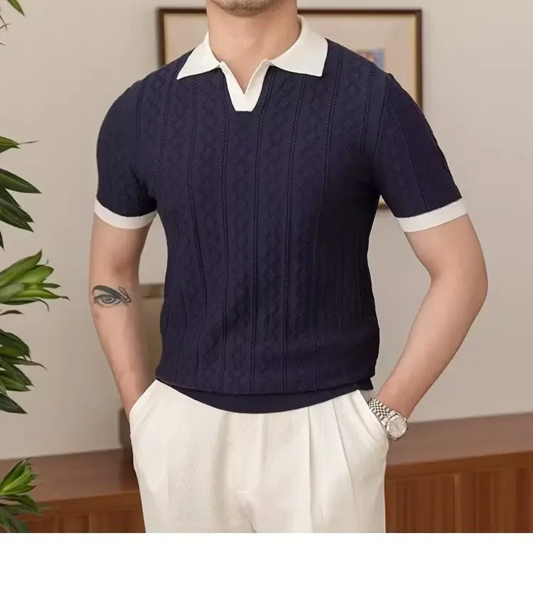 Joey® | Jacquard Polo - Image 4