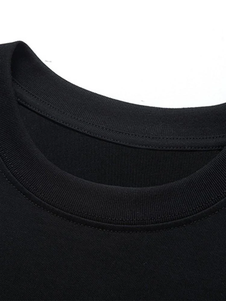 Joey® | Tokyo Cherry Blossoms Back Print Heavy Weight Oversize T-Shirt - Image 3