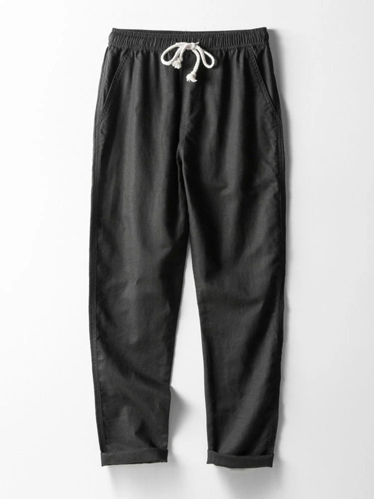 Jonás® | Linen Look Contrast Button Up Shirt & Straight Leg Linen Pants - Image 16
