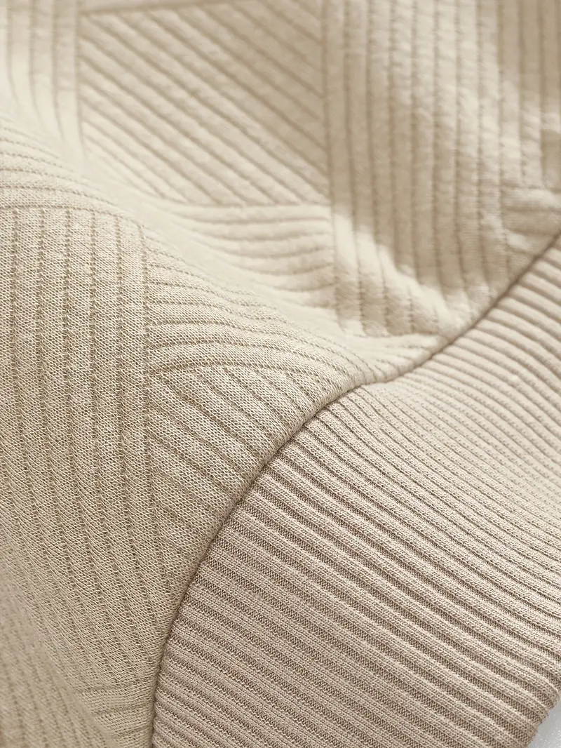 Jonathan® | Vintage Sweater With Zipper And Geometric Design - Image 13