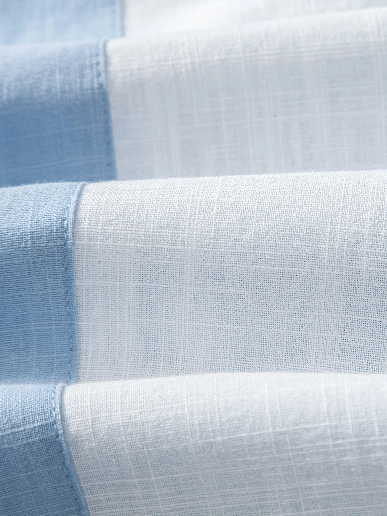 Jordán® | Linen Look Patchwork Bowling Shirt & Straight Leg Linen Pants - Image 17