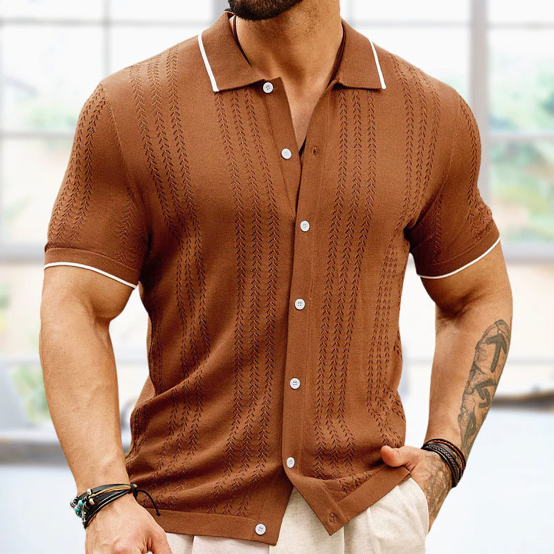 Jordan® | Luxury Knitted Polo Shirt For Men