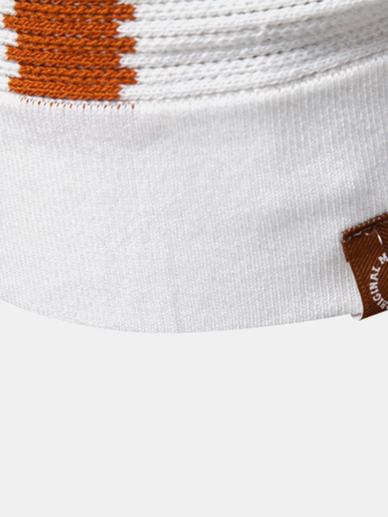 Jordan | Stripe Knit V Neck Polo Shirt - Image 4