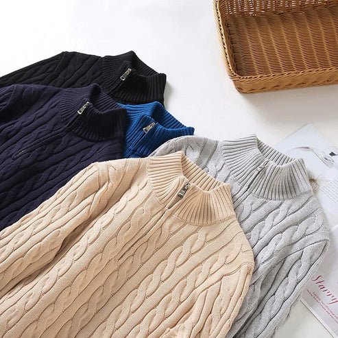 Jordi | Classic half-zip sweater - Image 2