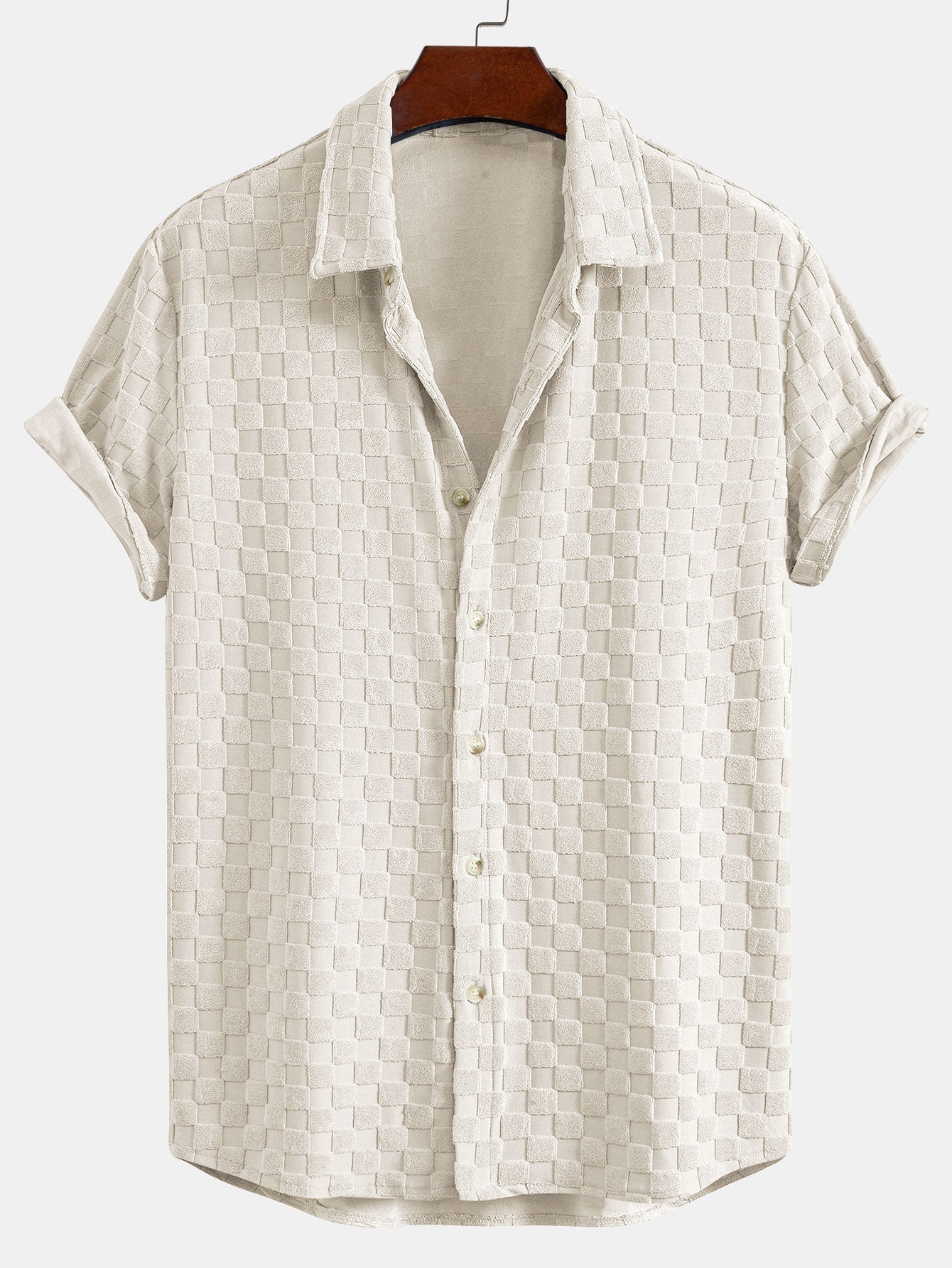 Jorge® | Checkerboard Terry Shirt - Image 3