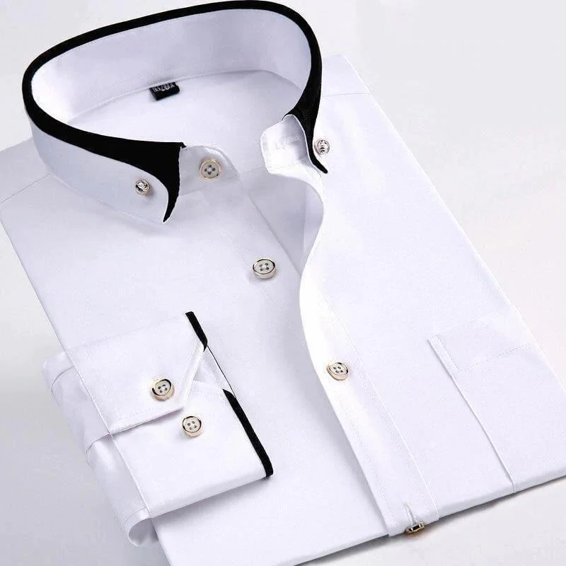 Jose® | Classic Long Sleeve Shirt For Men - Image 2