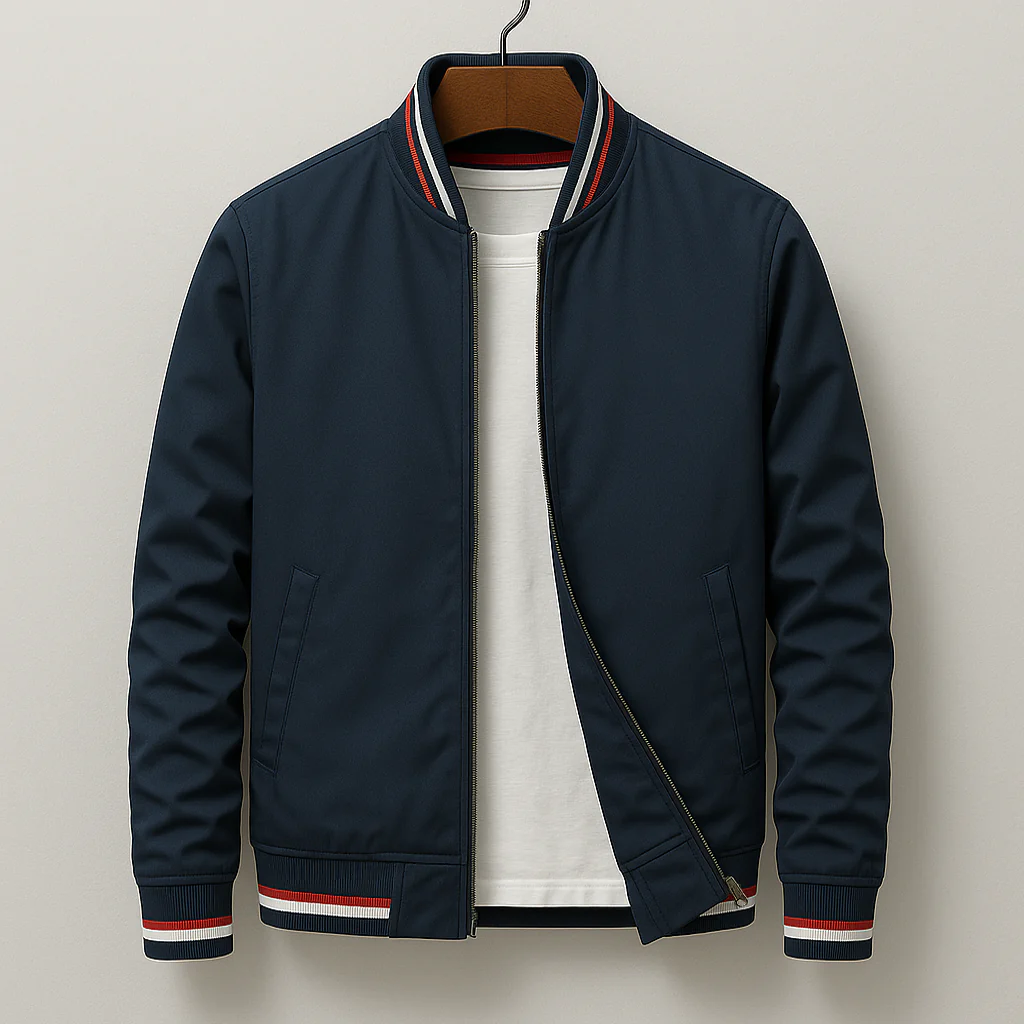 Jose | SUMMER BOMBER JACKET WITH STRIPES - Image 6