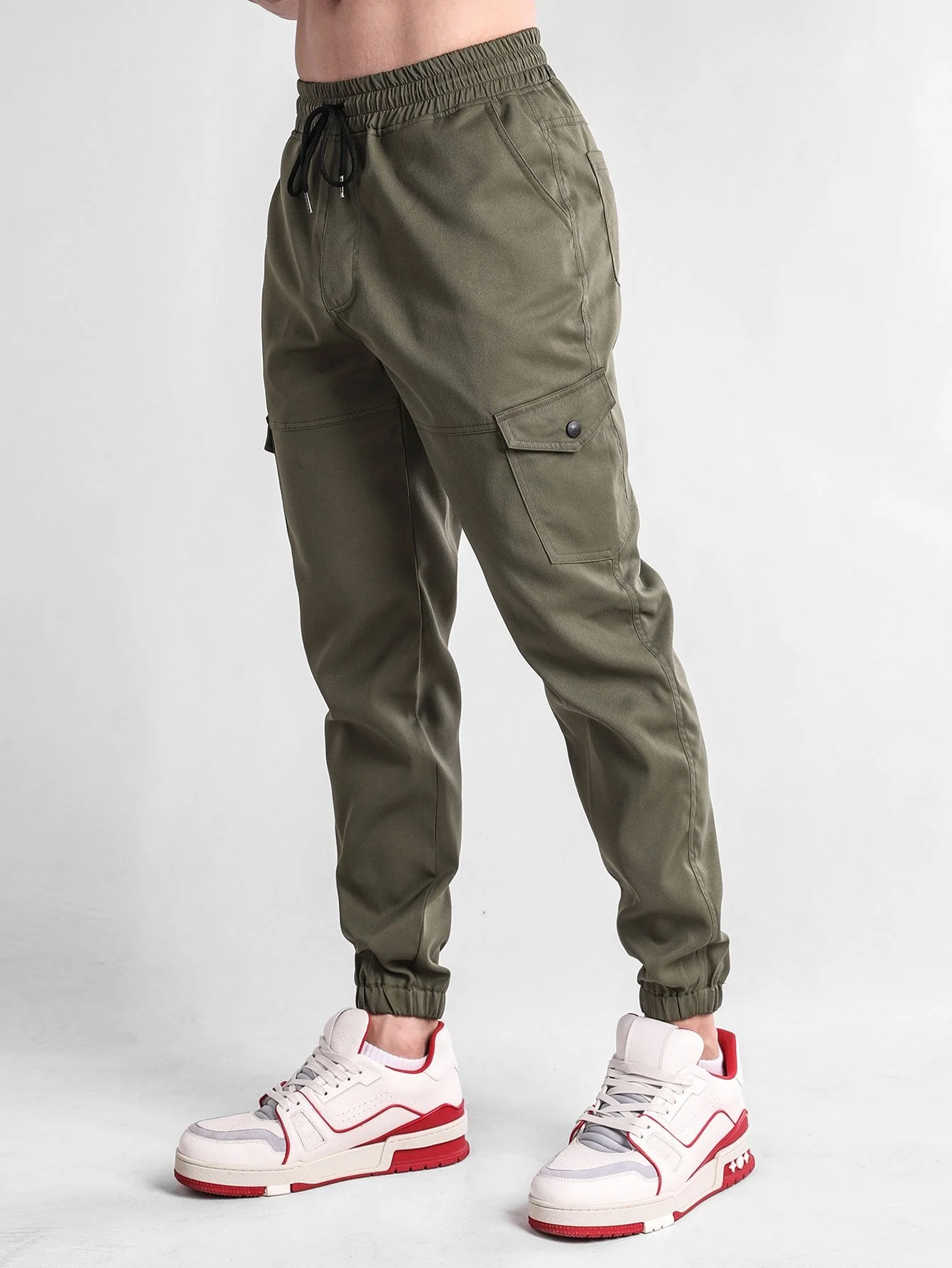 Joshua® | Chino Cargo Jogger Pants - Image 2
