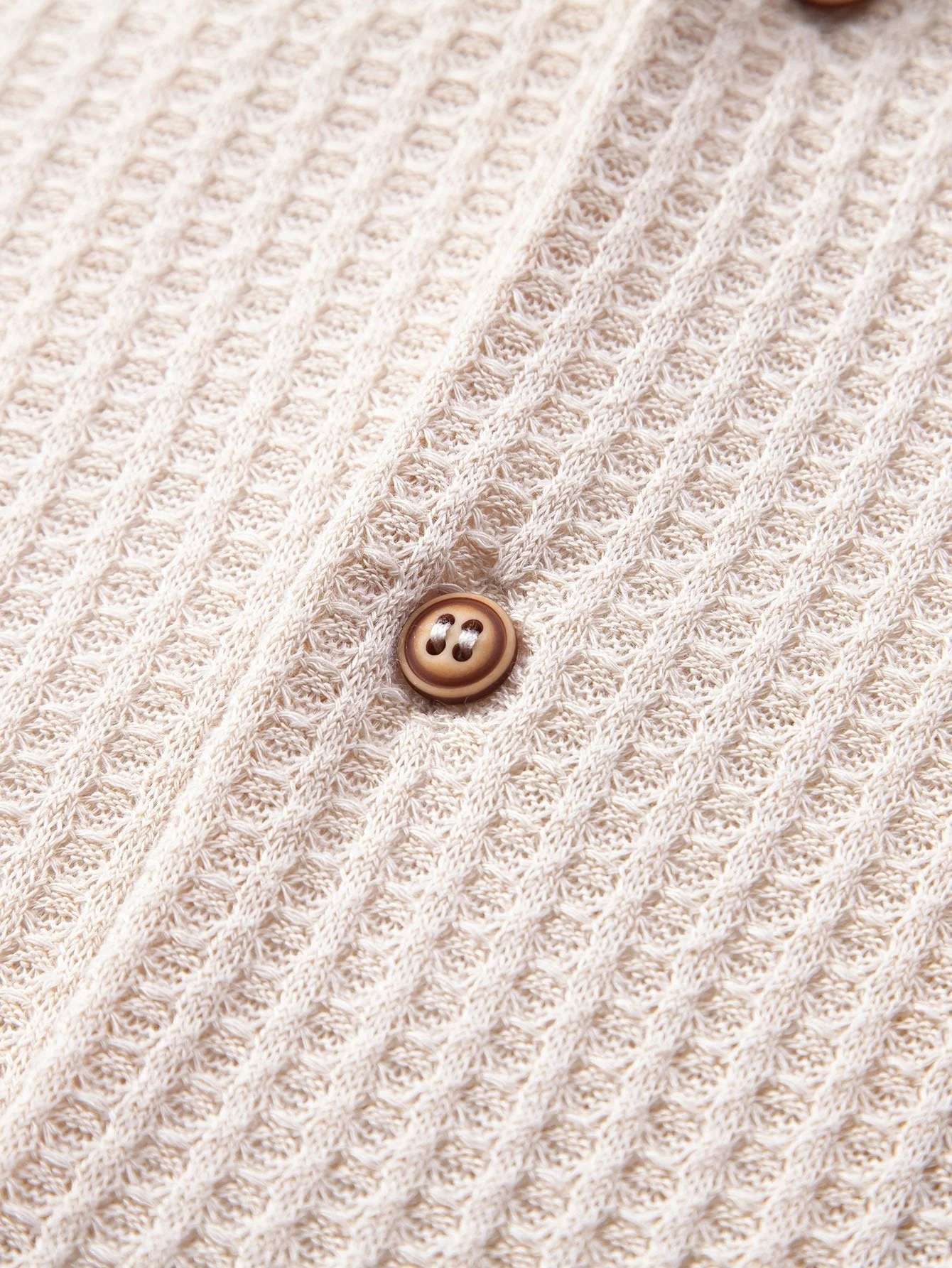 Joshua® | Short Sleeved Cuban Waffle Knit Shirt & Straight Linen Pants - Image 14