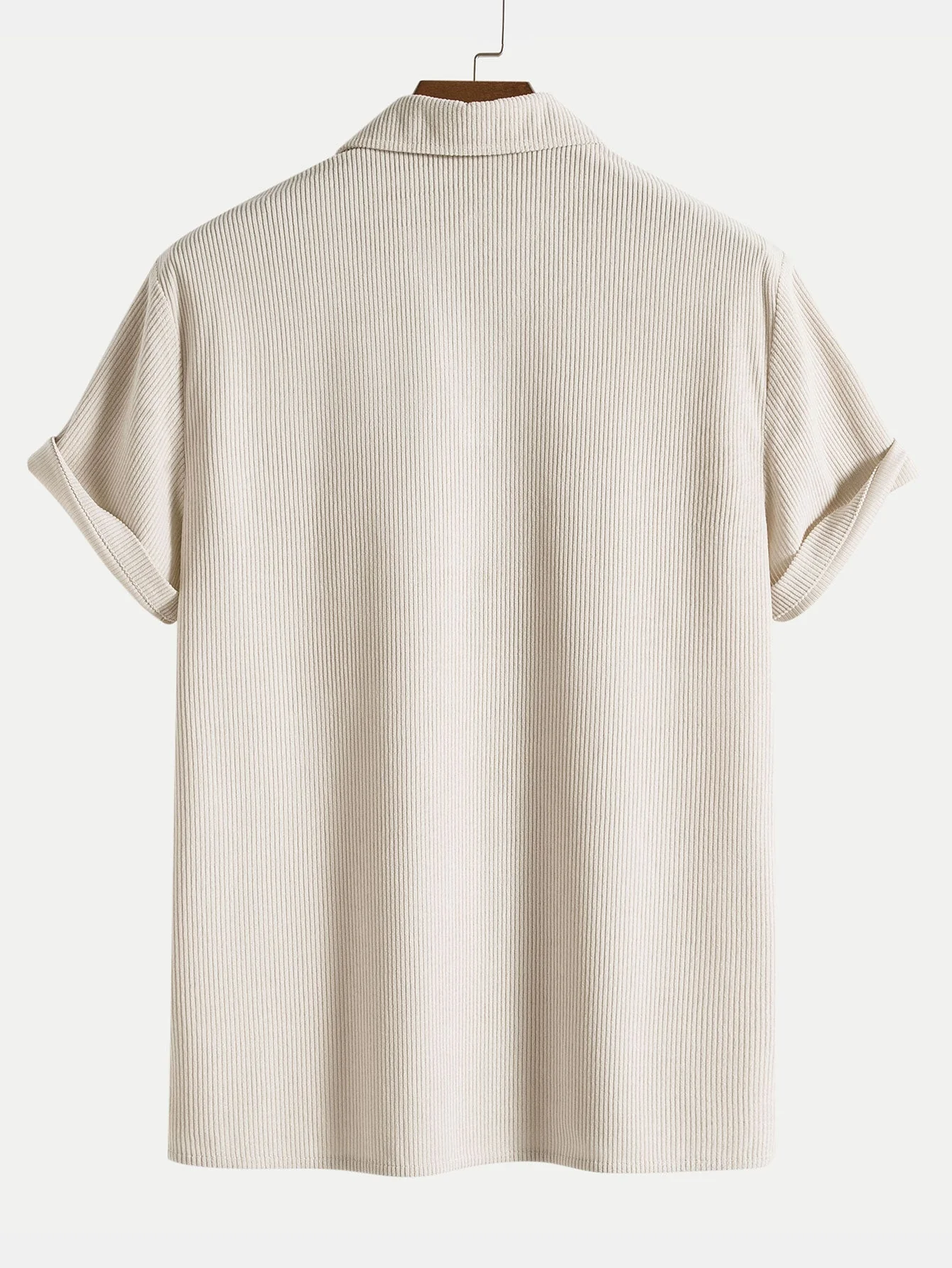 Josué® | Short Sleeve Corduroy Polo Shirt - Image 4