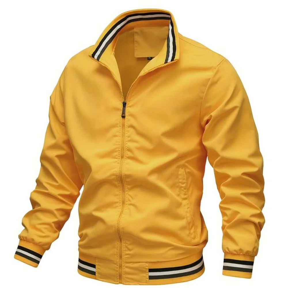 Julien® | Casual Bomber Jacket For Men - Image 4