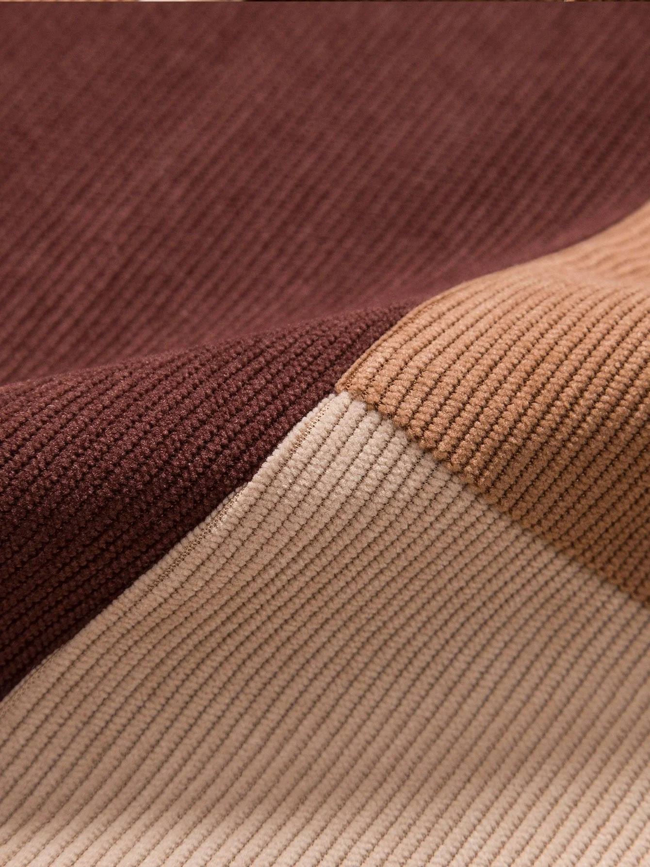 Julius® | Color Block Corduroy Polo Shirt - Image 5