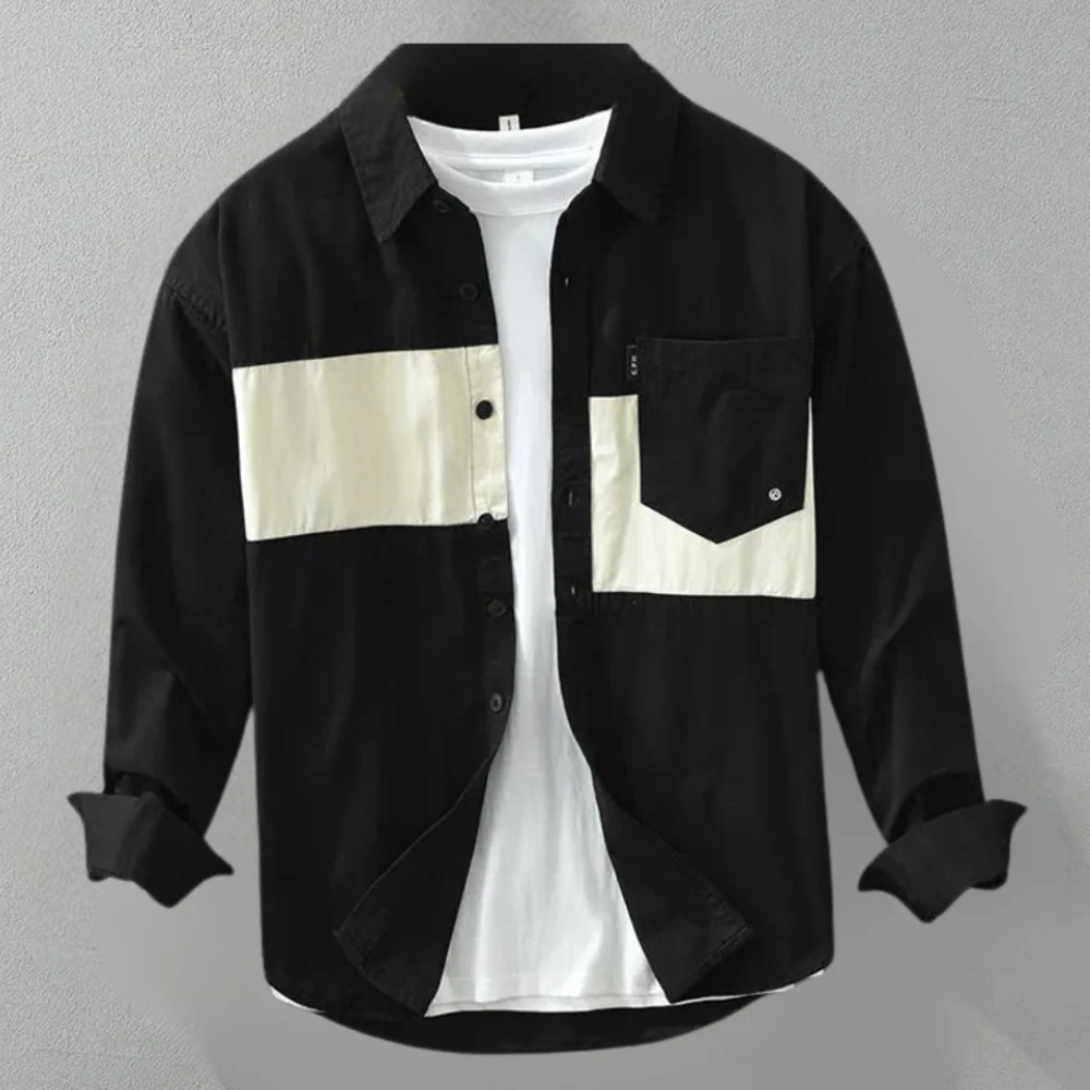 Kai® | Elegance Patchwork Polo T-Shirt For Men