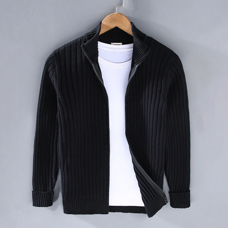 Kaleb® | Zipped Sweater - Image 4