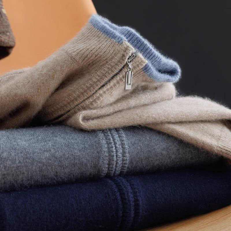 Keanu | Arnd – Cashmere jacket with zip - Image 13
