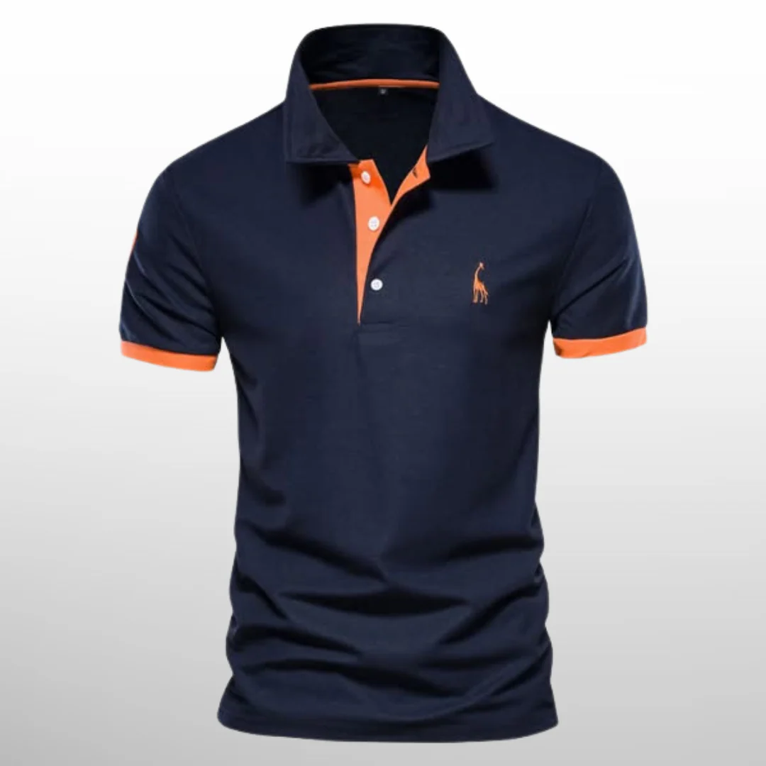 Keaton | Cotton polo shirt