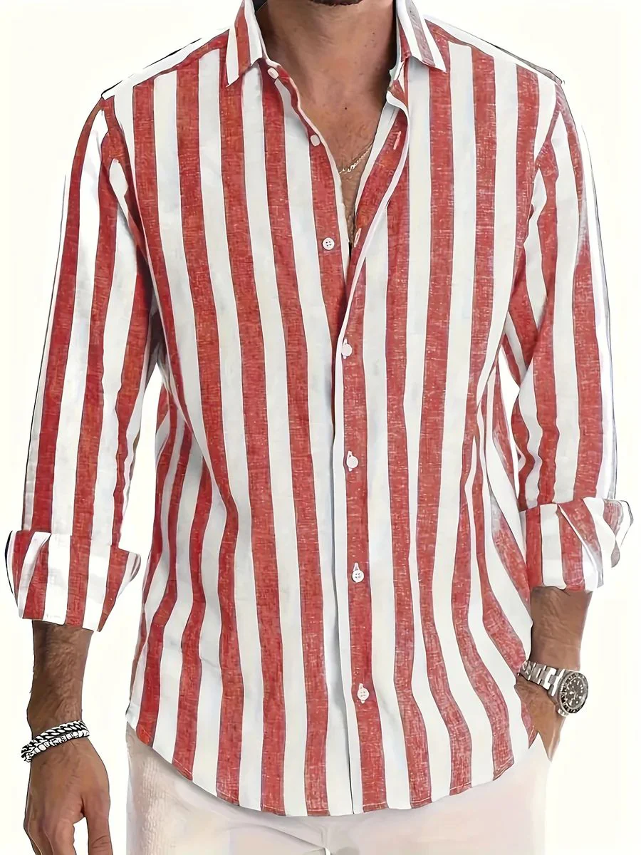 Kelvin® | Summer Striped Shirt - Image 6