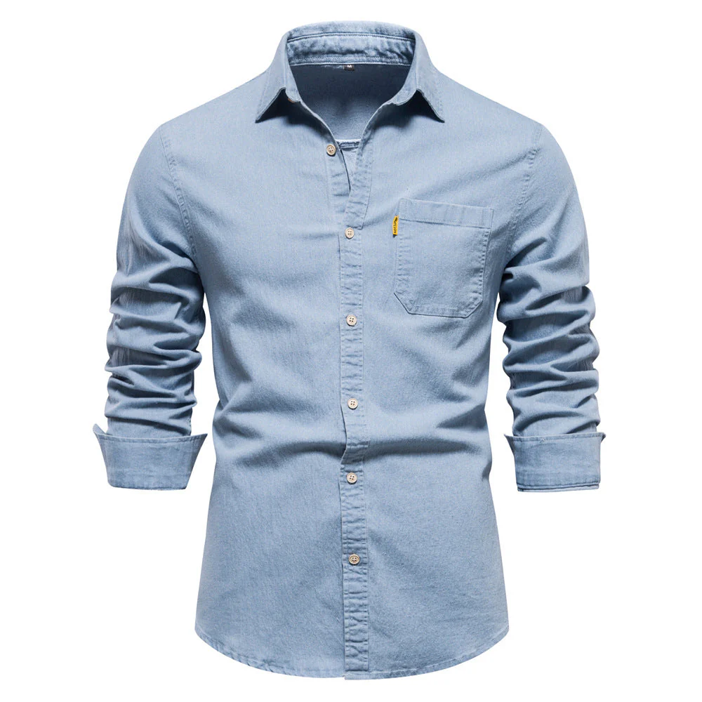 Khayyam® | Men'S Denim Shirt - Image 4