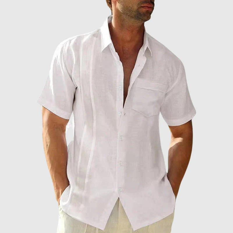 Kian® | Elegant Linen Summer Shirt - Image 3