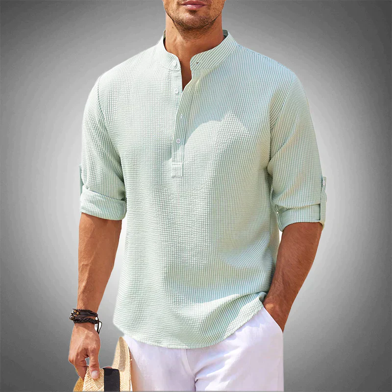 Kincaid® | Italian Men'S Shirt In Wool And Crew Neck - Image 3