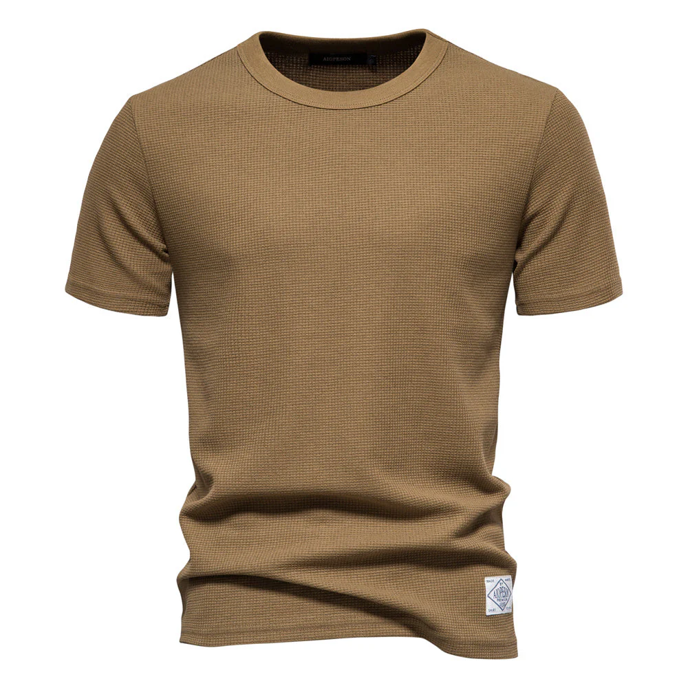 King® | Premium Waffle-Knit T-Shirt - Image 9