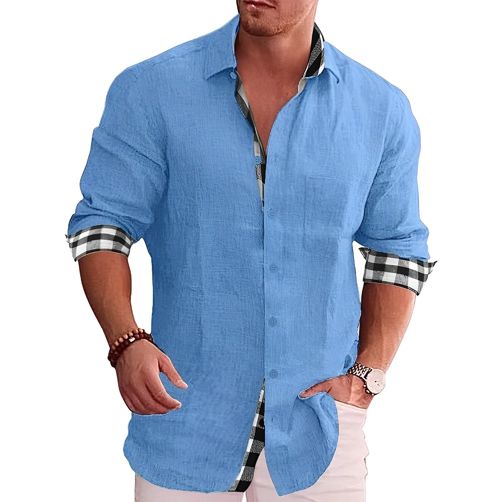 Kirsten® | Shirts With Checked Lining In A Casual Style - Image 2