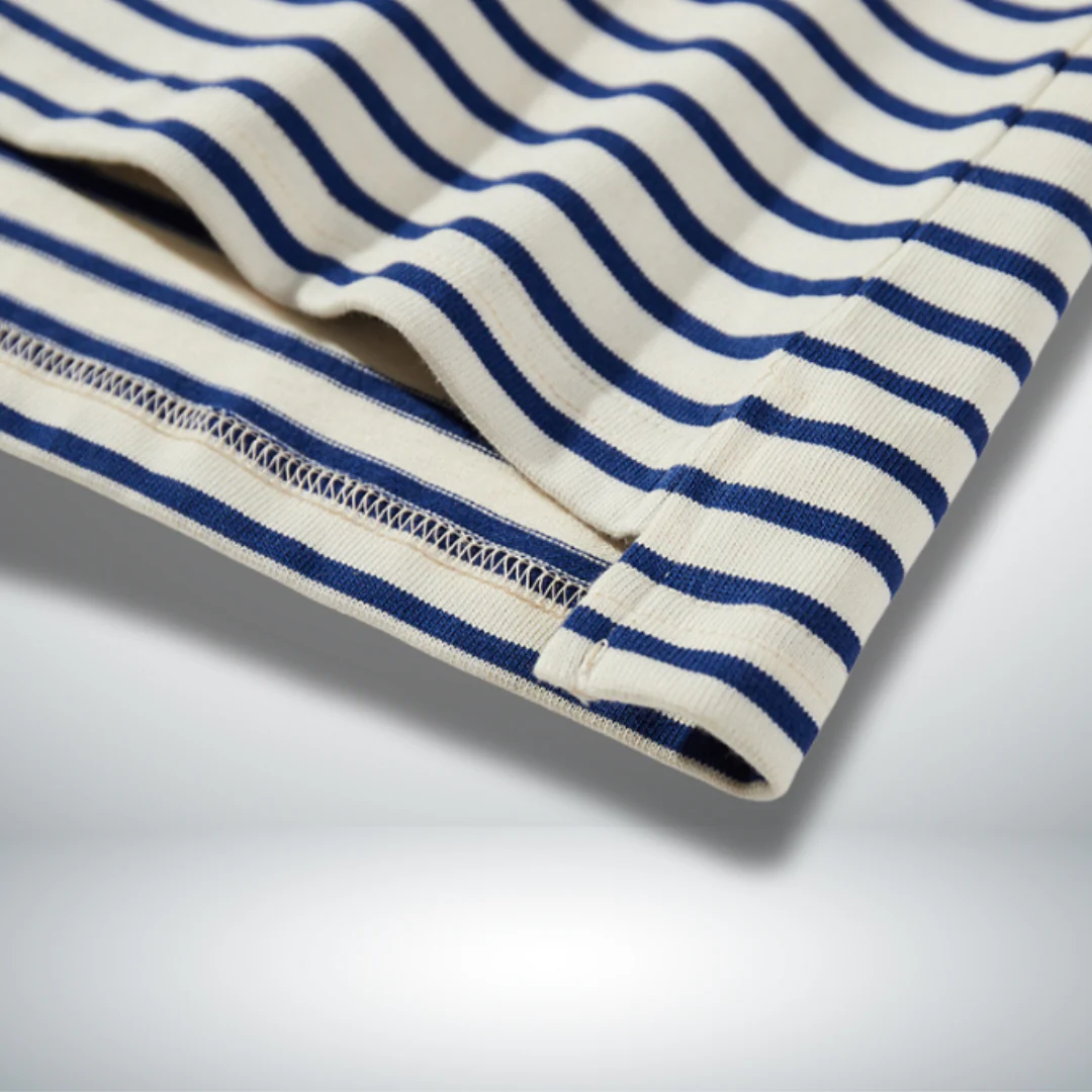 Kjell® | Classic Horizontal Striped Polo Shirt - Image 6