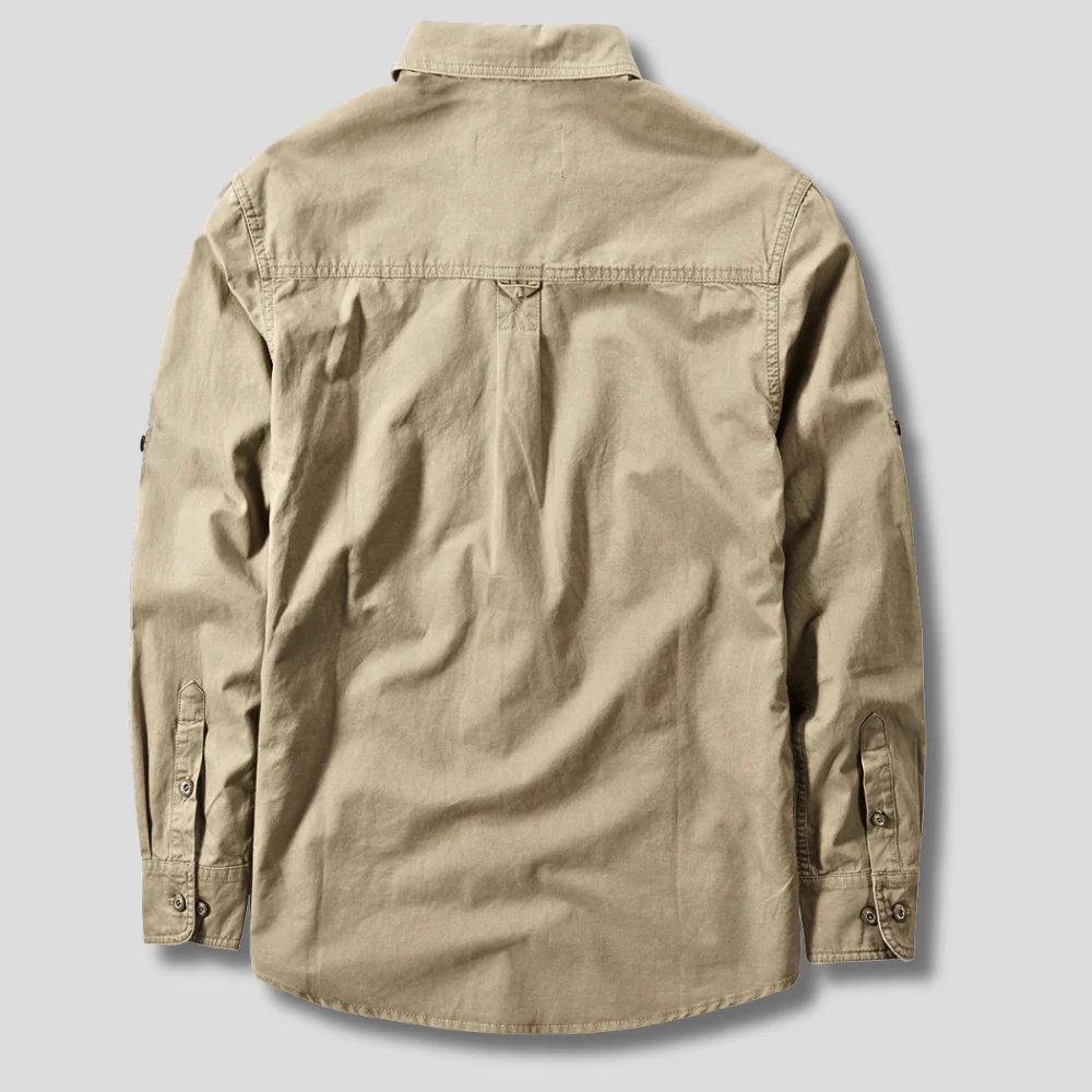 Kolby® | Cotton Cargo Shirt - Image 2