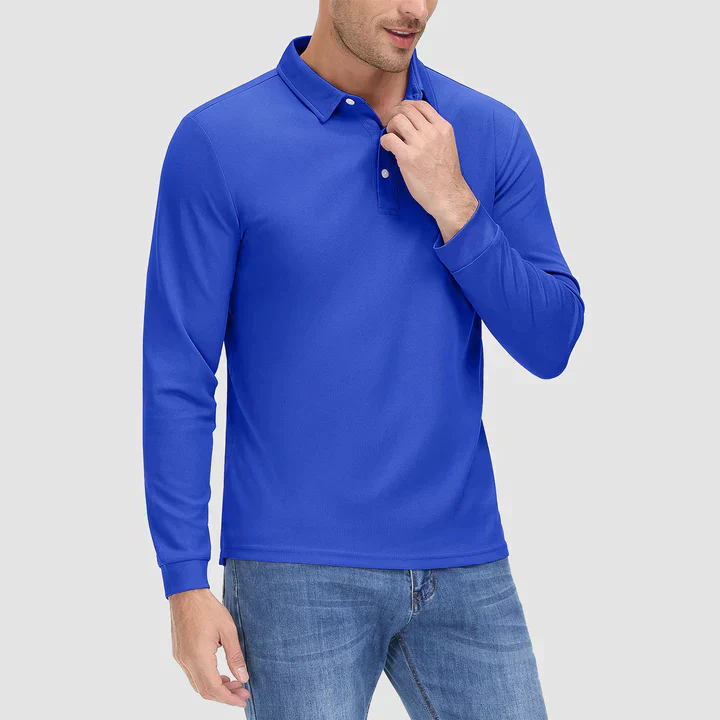 Lake® | Long Sleeve Polo Shirt - Image 5