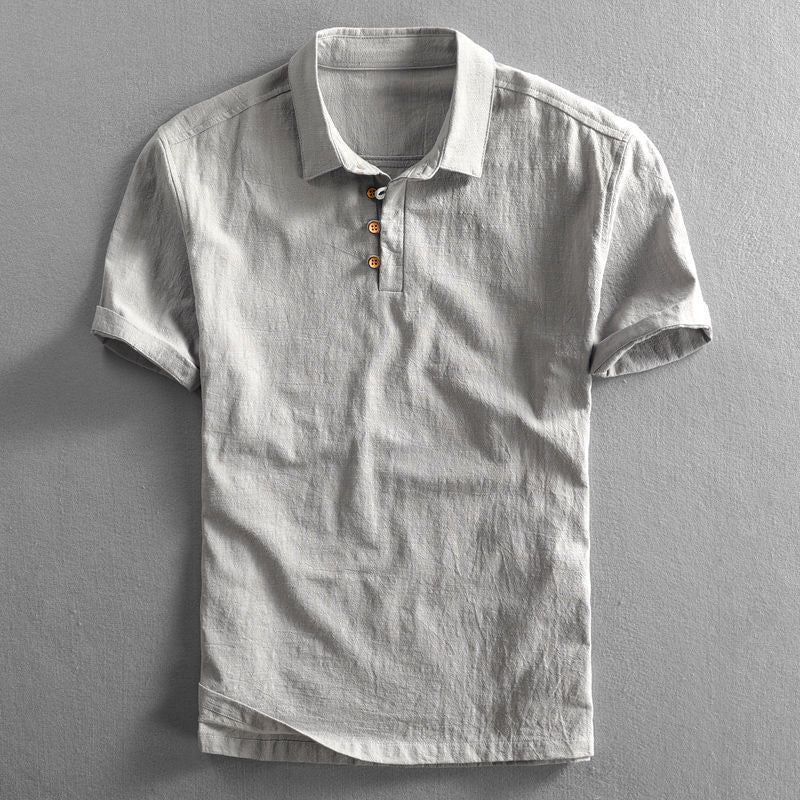 Lamberto® | Linen polo - Image 2