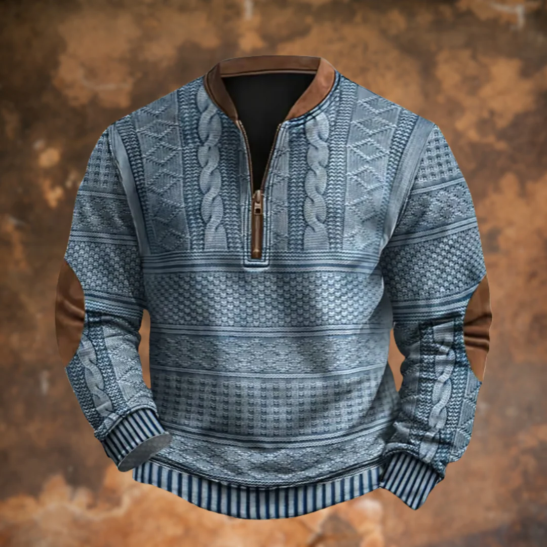 Lamont | Sweater with zip detail