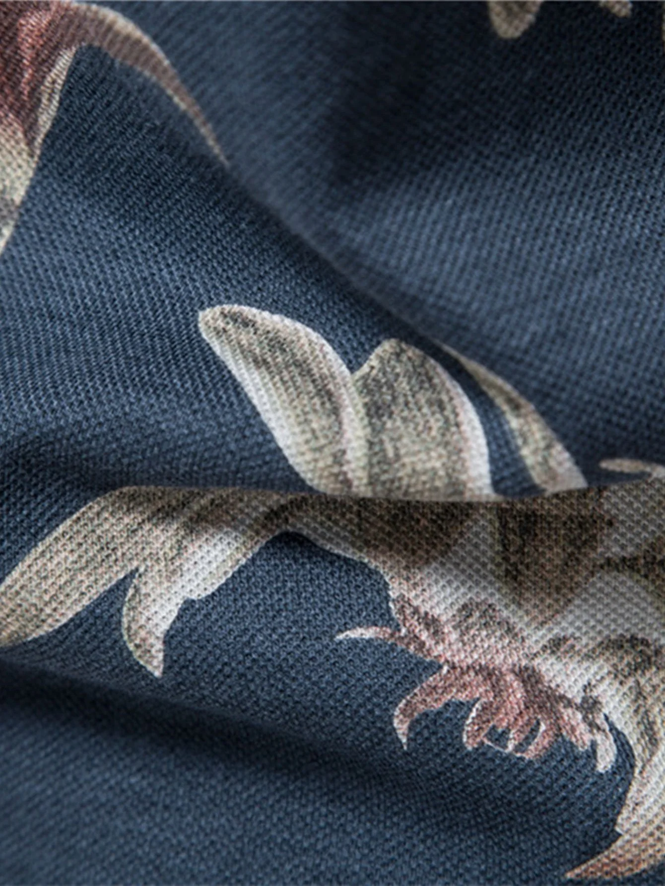Lance® | Tropical Print Polo Shirt - Image 4