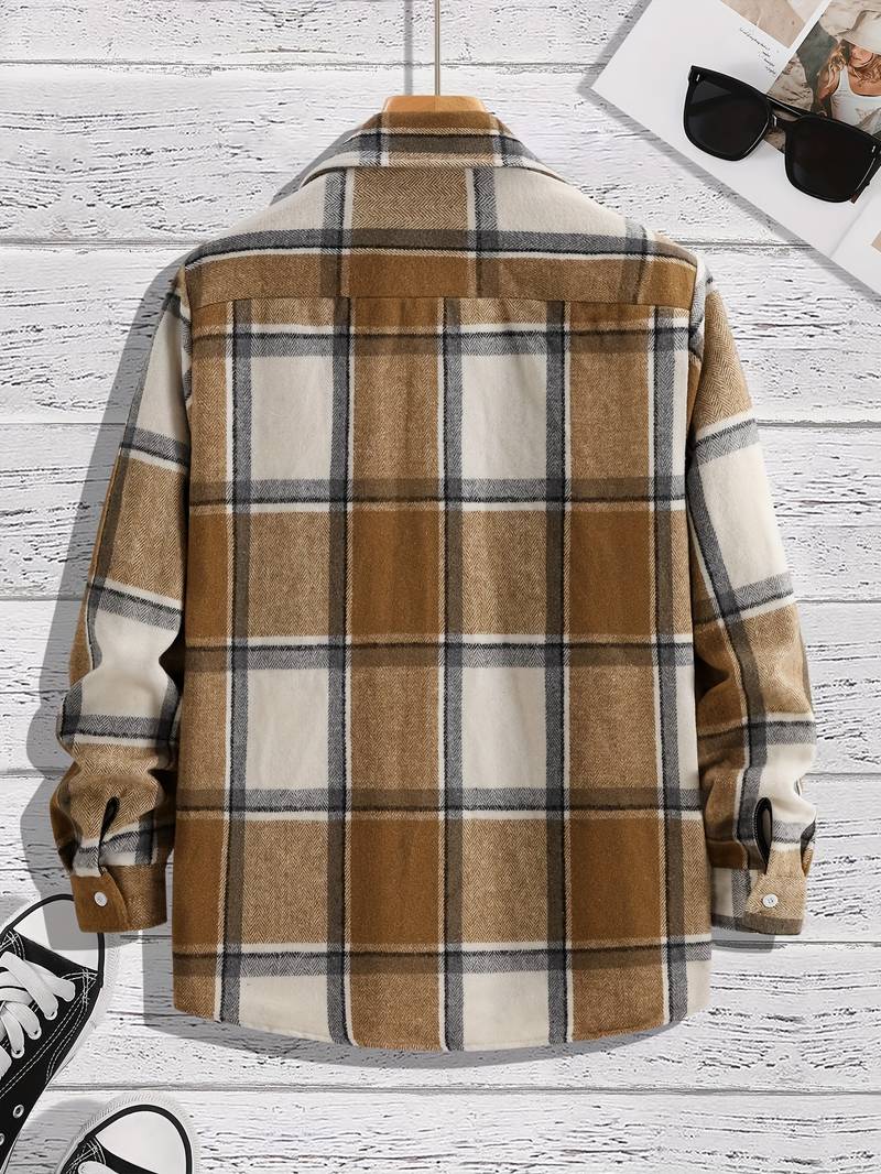 Lane® | Chic Checked Shirt For Men - Image 4